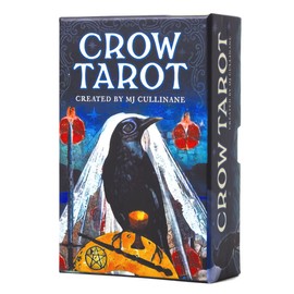 Tarot Cards, 78 Cards, Tarot Divination, Crow Tarot, Japanese Instruction Manual Included (English Language Not Guaranteed)