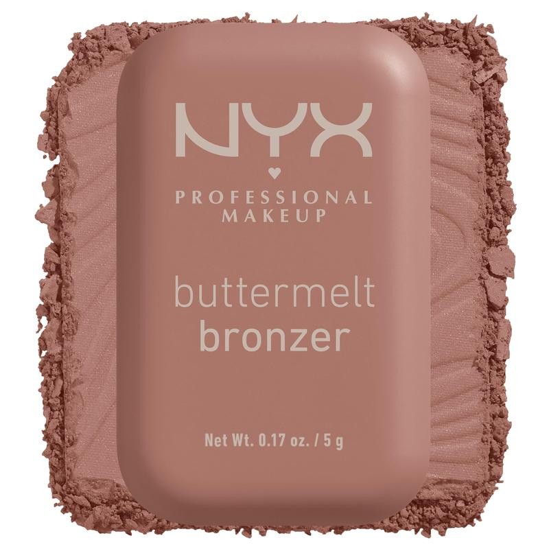 Buttermelt Bronzer, Natural Finish Pressed Powder Bronzer, NYX Professional Makeup:_Butta