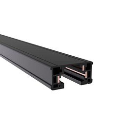 VEOLUX Lighting, H Track 4 feet 4FT Single Circuit,120V with 2 Endcaps in Black