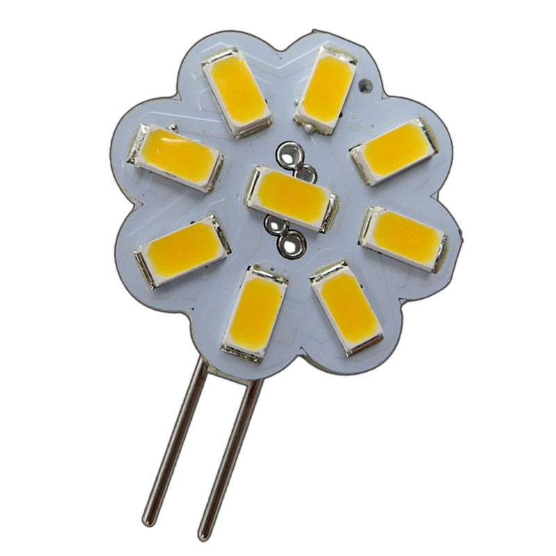 PB-Versand 3x G4 LED 2W Dimmable 12V AC/DC 9x5630 SMD