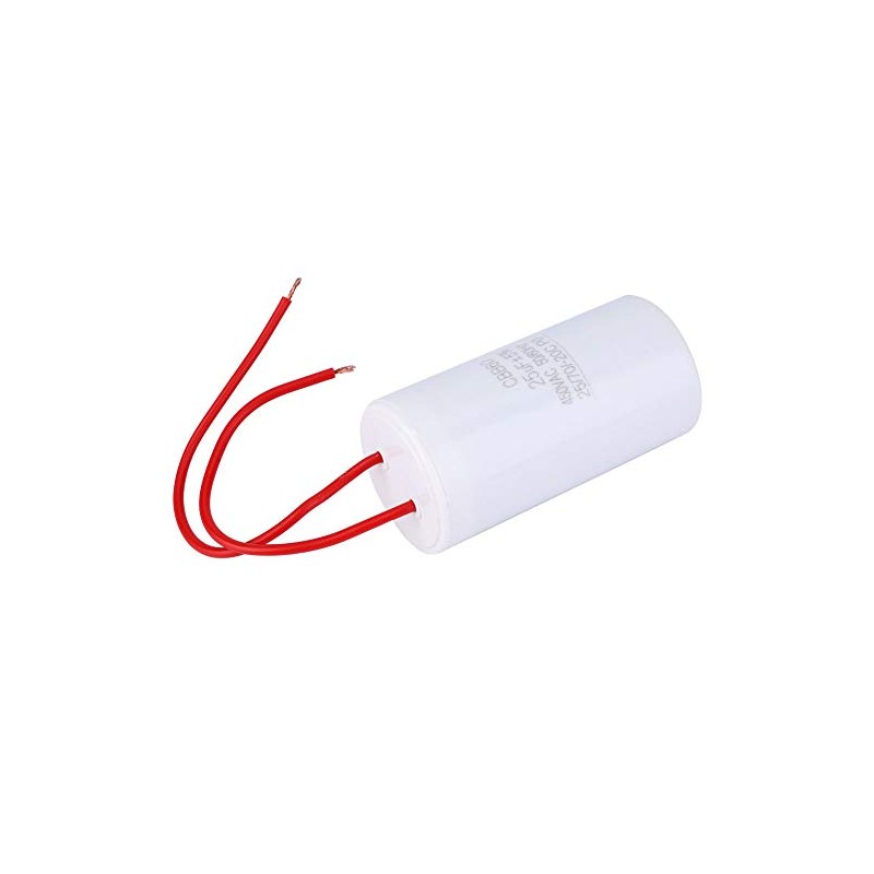 RIZGHWOY Capacitor de Arranque, 25UF 450VAC, para Aparatos Eléctricos Pequeños,