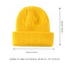 Kaariss Classic Winter Warm Hats Thick Knit Cuff Beanie Hat