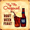 Signs 4 Fun SIGM14 Root Beer Float Metal Sign, Brown