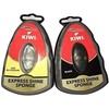 Kiwi Express Shoe Shine Sponge, Black and neutral 0.2 fl