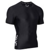 LAFROI Men's Short Sleeve UPF 50+ Baselayer Skins Compression Rash