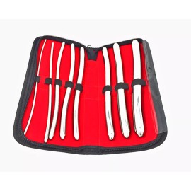Cynamed HEGAR DILATOR SET Uterine Urethral Diagnostic Surgical Sounds 8PCS NON-MAGNET !!