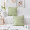 Home Brilliant Throw Pillow Covers Sage Green Decorative Spring Pillow