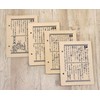 Japanese Wooden Puzzle Picture Book The Beginning of the Chinese