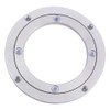 ochun Rotating Table Round Shelf Aluminum Alloy Rotating Turntable Smooth