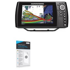 BoxWave Screen Protector Compatible with Humminbird Helix 7 Chirp GPS G4N - ClearTouch Crystal (2-Pack), HD Film Skin - Shields from Scratches