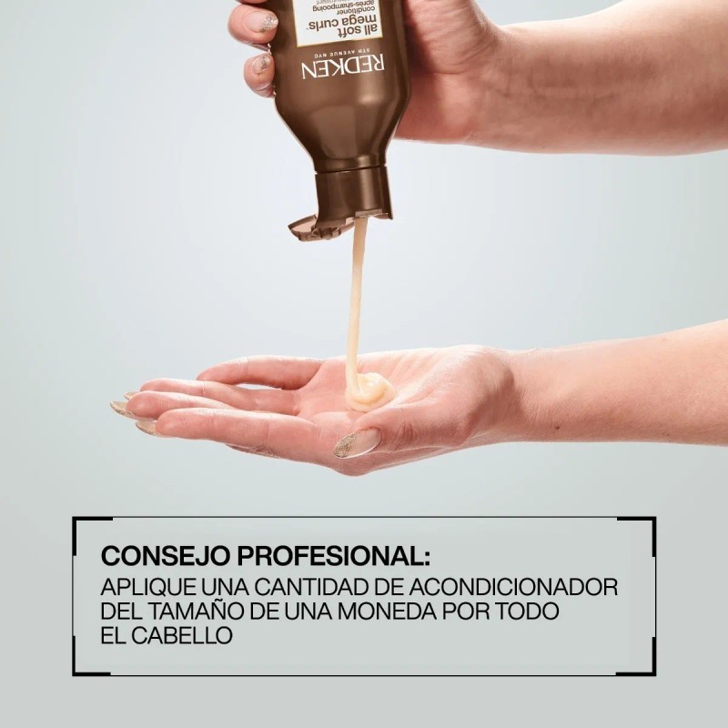 Acondicionador Redken All Soft Mega Curls Envase De 300 Ml