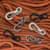 LAMXD Mini Carabiner Clip, Tiny Carabiners Set, Spring Snap Keyring