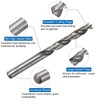 sourcing map Tap & Drill Bit Set, 1pcs 1/4-18 NPT