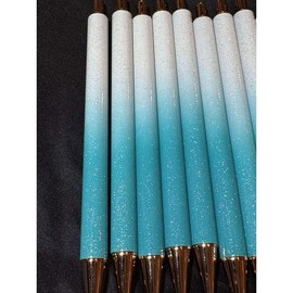 Glitter pen, refillable, multiple colors:_2