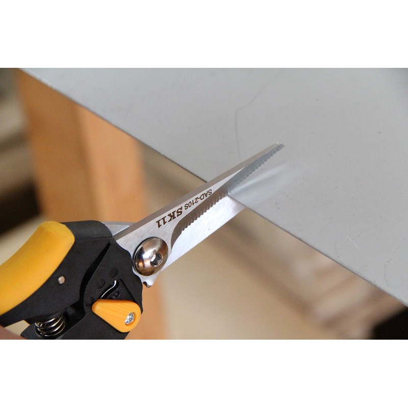 SK11 SAD-210S All-Purpose Scissors, AD Straight Blade, 2 Adjustable Levels