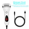 2 Pack Replacement Charger Cable for Electric Callus Remover for