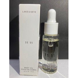 Lake & Skye 11 11 Unisex Perfumed Body Oil~10 ml /0.33oz New In Box/ travel size