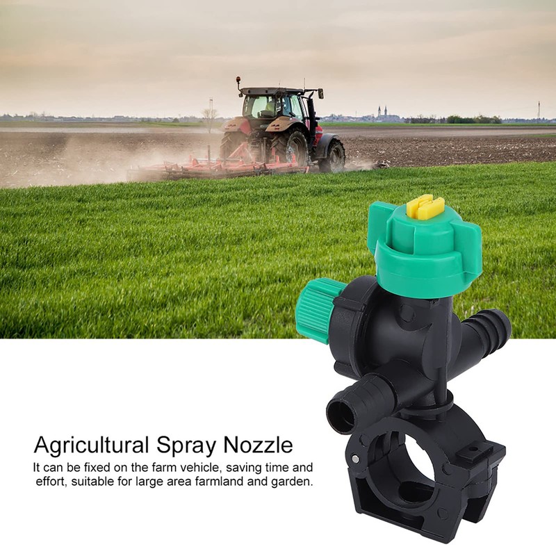 Sprayer Boom Nozzles Nozzle Tip,2Pcs External Thread Agricultural Sprayer Fan