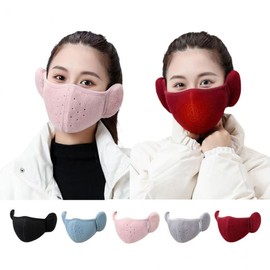 Integrated Winter Windproof Earmuff Mask FL (Grey) 4ea