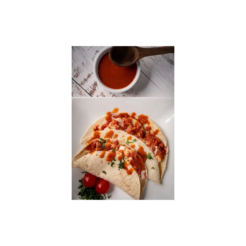 Salsa Picante Encino 1 Lt Chile De Árbol Yahualica Natural