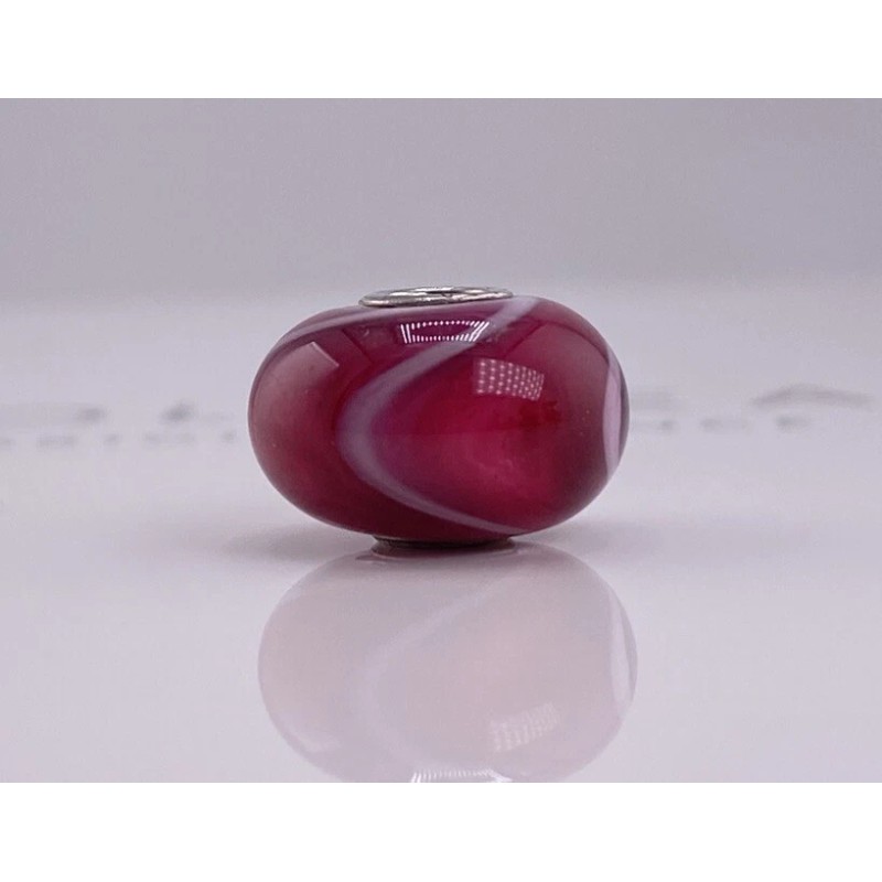 Trollbeads Raspberry Armadillo Bead