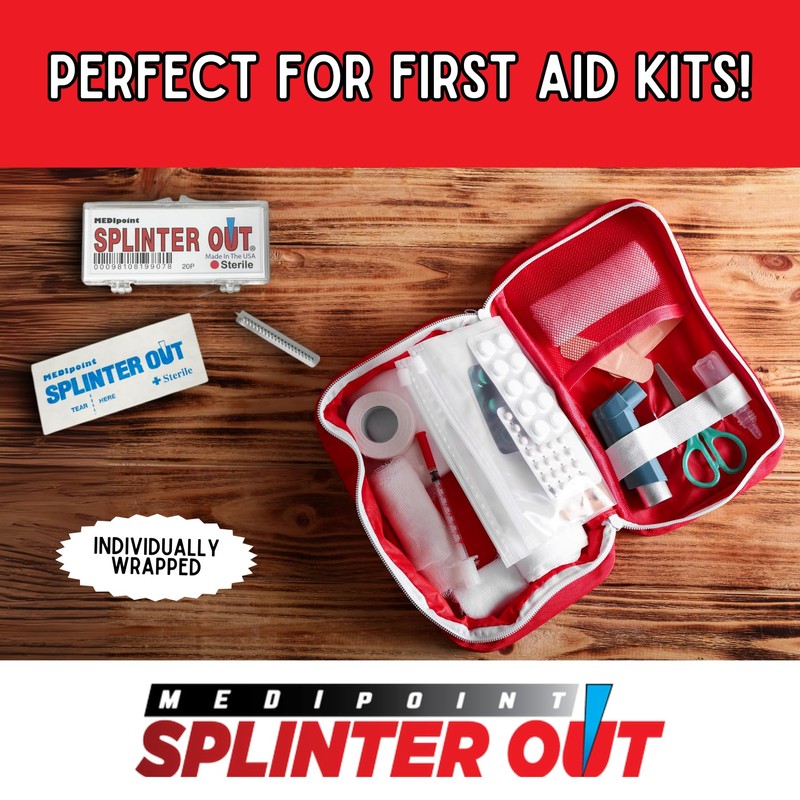 Splinter Out Splinter Remover, 20 Count (Pack of 5)