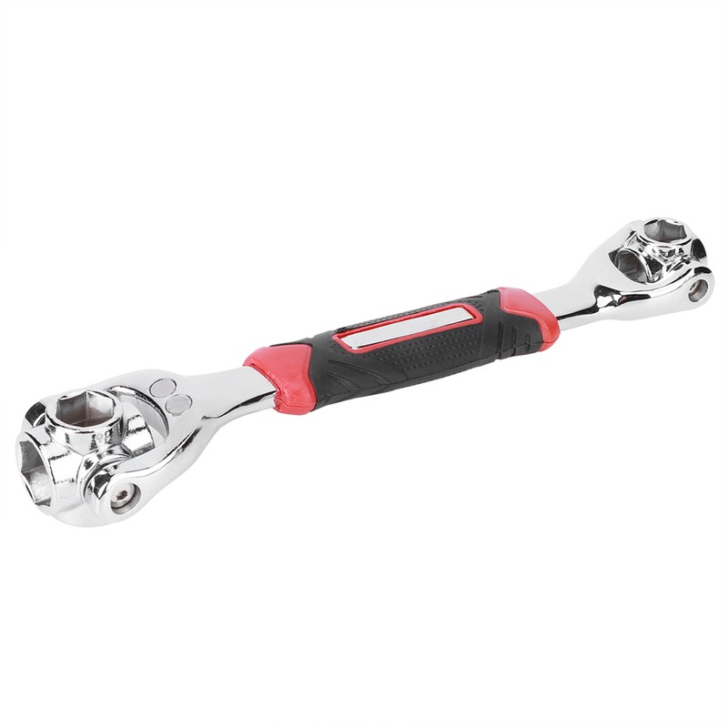 8‑in‑1 Socket Wrench Rotatable Double‑Ended High‑Carbon Steel Magnet Repair Hand