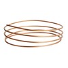 Aopin Red Copper Cooling Pipe ID 4mm / 4/25" x