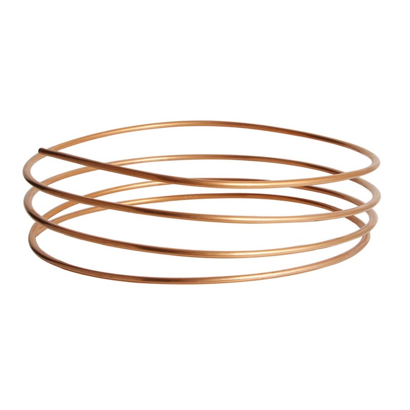 Aopin Red Copper Cooling Pipe ID 4mm / 4/25" x