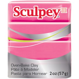 Sculpey III Polymer Clay 2 Ounces-Candy Pink
