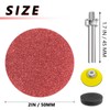 Senmai Tools Pack of 360 Sanding Discs 50 mm Velcro