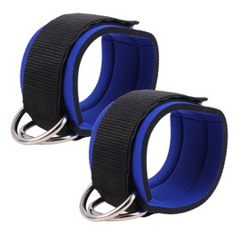 Abaodam 1pair Ankle Straps for Cable Machines Neoprene Ankle Cuffs for Leg Strength Training Fitness Workouts and Home Gym Use and Comfortable