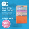 White Magic Microfibre Dish Drying Mat, Tangerine