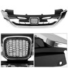 ECOTRIC Front Bumper Grille Compatible With 2013 2014 2015 Honda