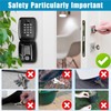 Jyvlucient Key Safe Wall Mounted Key Lock Box for Outside