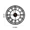 MIGENHOME Wall Clock Decorative 16 Inches Large Wall Clocks for