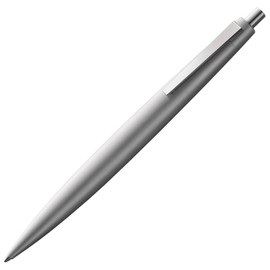 Lamy 2000 Mechanical Pencil 102 – Pencil with a Silver Stainless Steel Casing and Eraser Tip