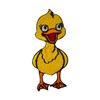 Duckling patch, Cute Duck Patch, animal patch, Baby Duck patch,