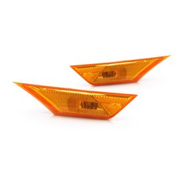 KarParts360 For Honda Civic Side Marker Light 2016-2021 Driver and Passenger Side | Pair | Front | Coupe/Hatchback/Sedan | HO2550127 | 33850TBAA02
