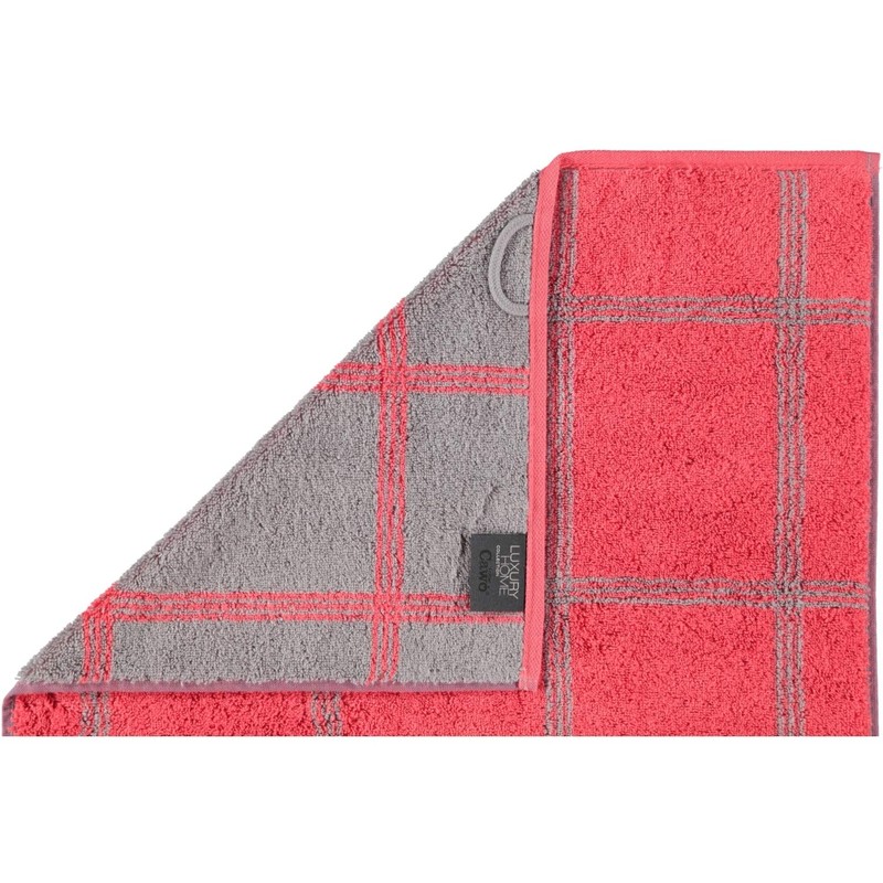 Cawö Luxury Home Towel Two-Tone 604 | 27 Red -