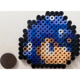 Mega Man Bead Sprite Perler Artkal Pixel Art Retro Super Smash Bros Rockman