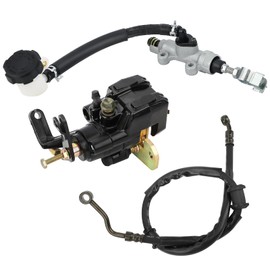 M MATI Rear Brake Caliper Master Cylinder Hose for Honda TRX400EX 400EX TRX400X 2005-2014 43250-HN1-A41 43510-HN1-016 43510-HN1-006 43310-HN1-A71 43310-HN1-A41