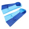 2pcs Swim Fins 2 Colour Blue Silicone Anti Slip Swimming