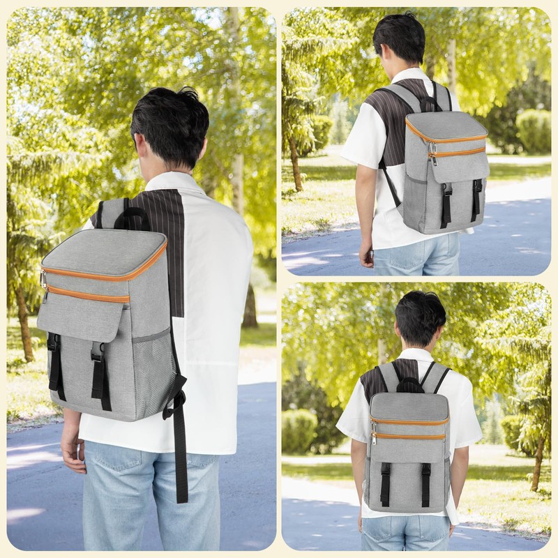 Cooler Backpack Soft Insulated Leak Proof 30 Cans Insulated Backpack