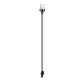 SEAFLO 03 Series All-Around LED Pole Navigation Light- 3 NM, 24" Height, 12-24V, 2.5 W, Plug-In Mount, For Boats Up to 65 FT (20 M), Stainless-Steel, CE & RoHs Certified (Plug-In Mount, 36”)
