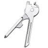 TECHZOCO 6 in 1 Multitool Keyring Mini Multifunctional Multitool, Survival