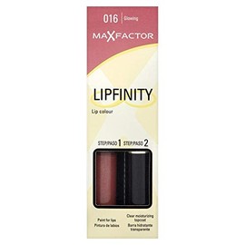 Max Factor 2 x Max Factor Lipfinity Lipstick Two Step New In Box - 016 Glowing