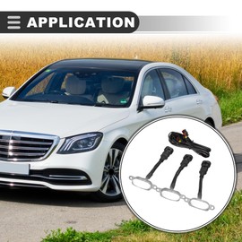 Motoforti Front Grille LED Lights, for Ford F150 2004-2019, ABS Metal, Black,