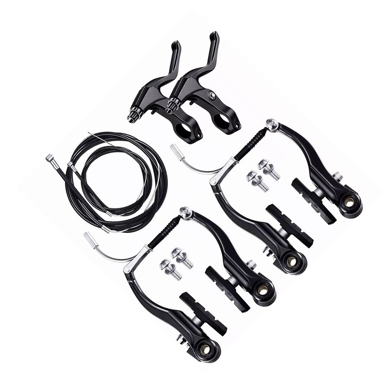 Bike Front Rear V Brake Set Aluminum Alloy Mountain Road