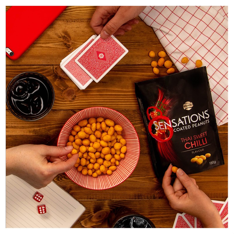 Sensations Thai Sweet Chilli Coated Sharing Peanuts 150g